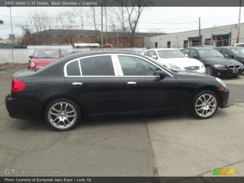 Black Obsidian / Graphite 2005 Infiniti G 35 Sedan