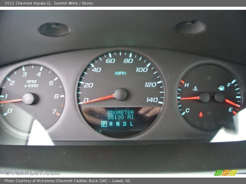  2013 Impala LS LS Gauges