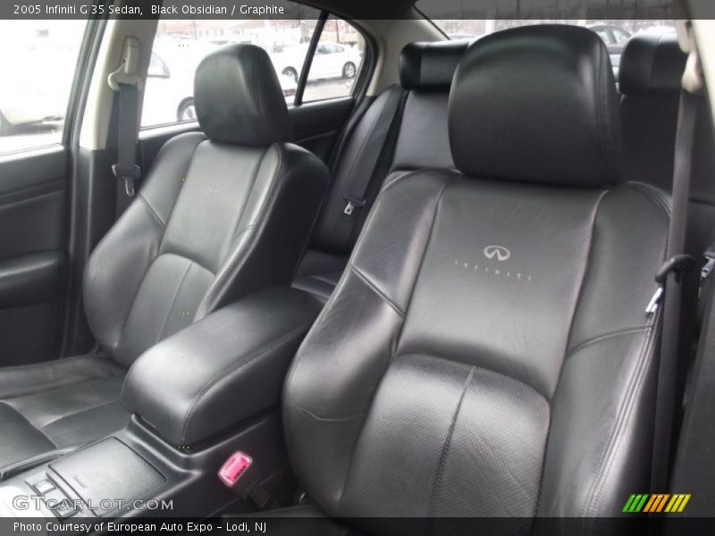 Black Obsidian / Graphite 2005 Infiniti G 35 Sedan