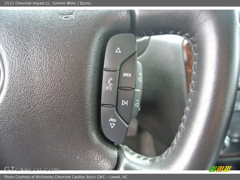 Controls of 2013 Impala LS