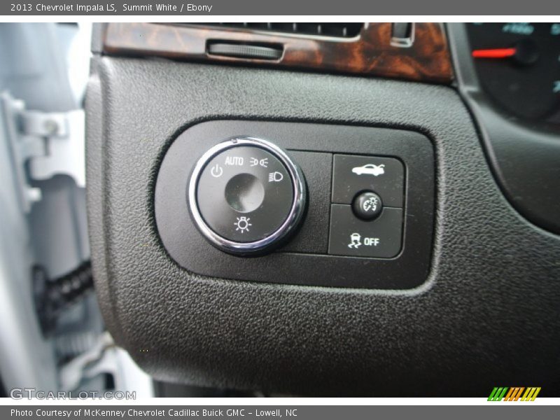 Controls of 2013 Impala LS