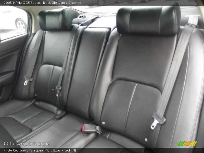 Black Obsidian / Graphite 2005 Infiniti G 35 Sedan
