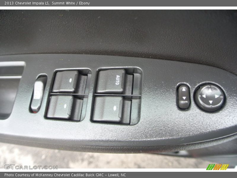 Controls of 2013 Impala LS