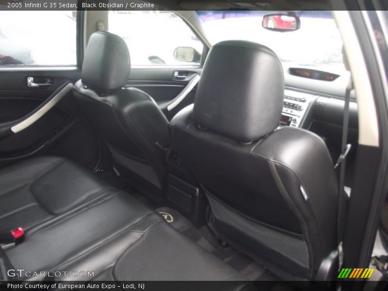 Black Obsidian / Graphite 2005 Infiniti G 35 Sedan