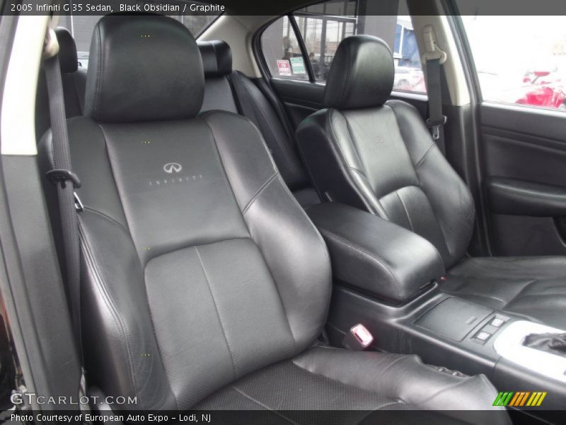 Black Obsidian / Graphite 2005 Infiniti G 35 Sedan