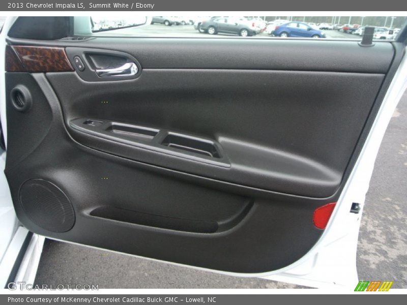 Summit White / Ebony 2013 Chevrolet Impala LS