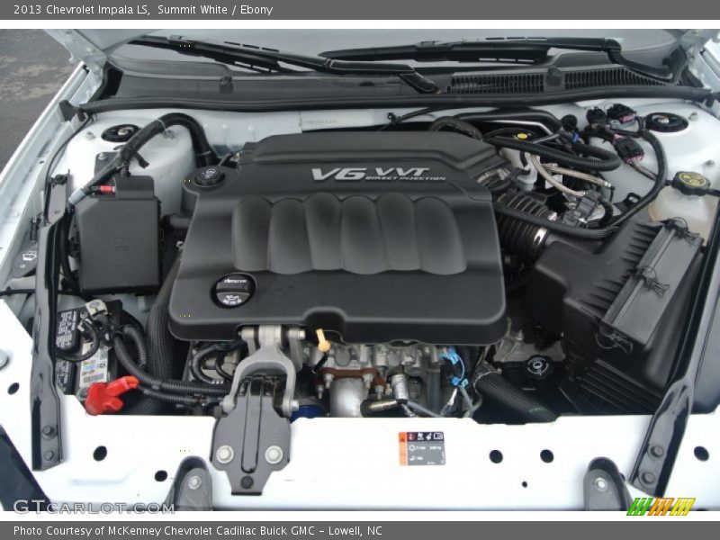 Summit White / Ebony 2013 Chevrolet Impala LS