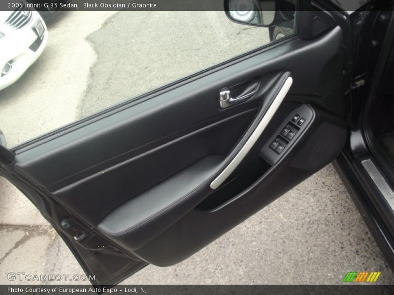 Black Obsidian / Graphite 2005 Infiniti G 35 Sedan