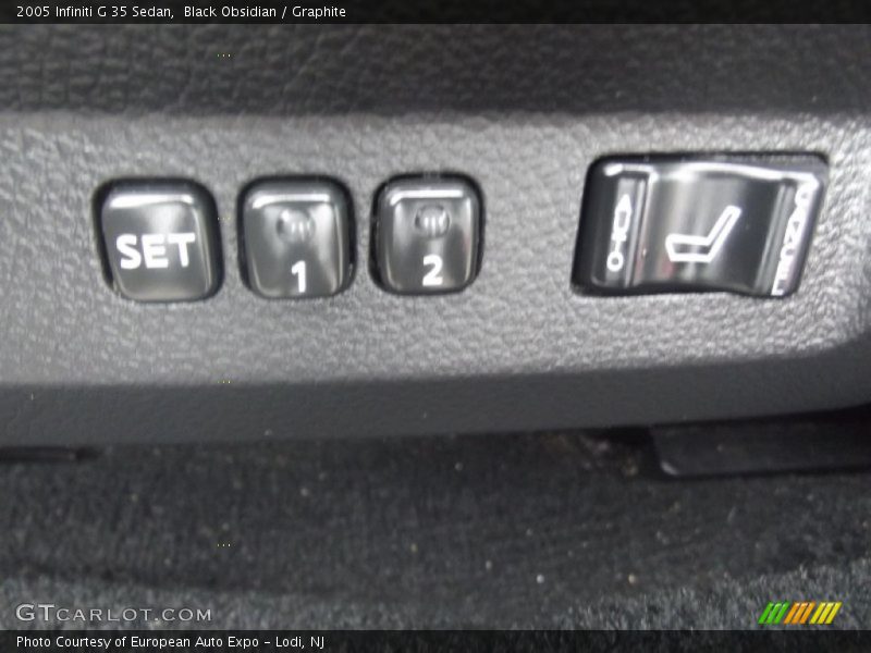 Black Obsidian / Graphite 2005 Infiniti G 35 Sedan