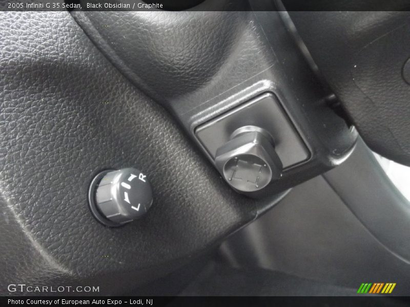 Black Obsidian / Graphite 2005 Infiniti G 35 Sedan