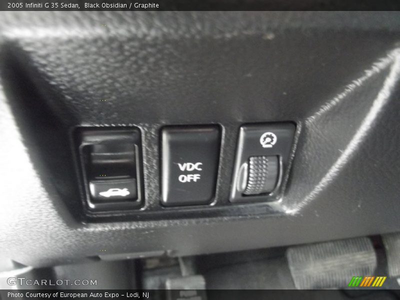 Black Obsidian / Graphite 2005 Infiniti G 35 Sedan