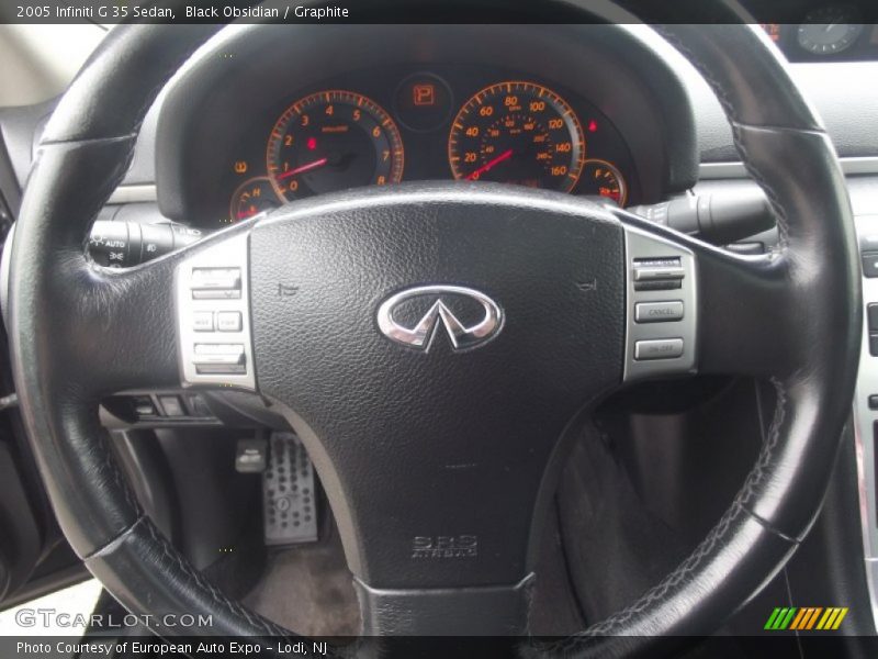 Black Obsidian / Graphite 2005 Infiniti G 35 Sedan