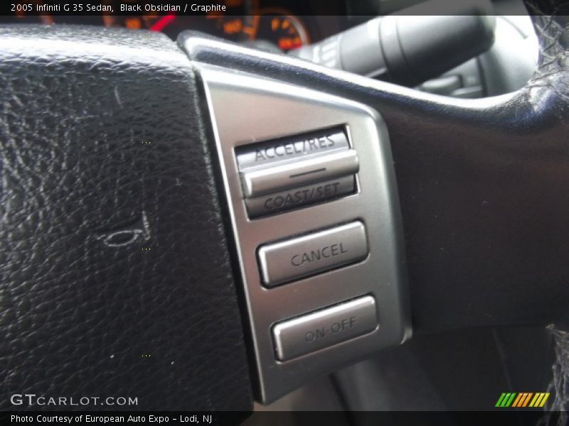 Black Obsidian / Graphite 2005 Infiniti G 35 Sedan