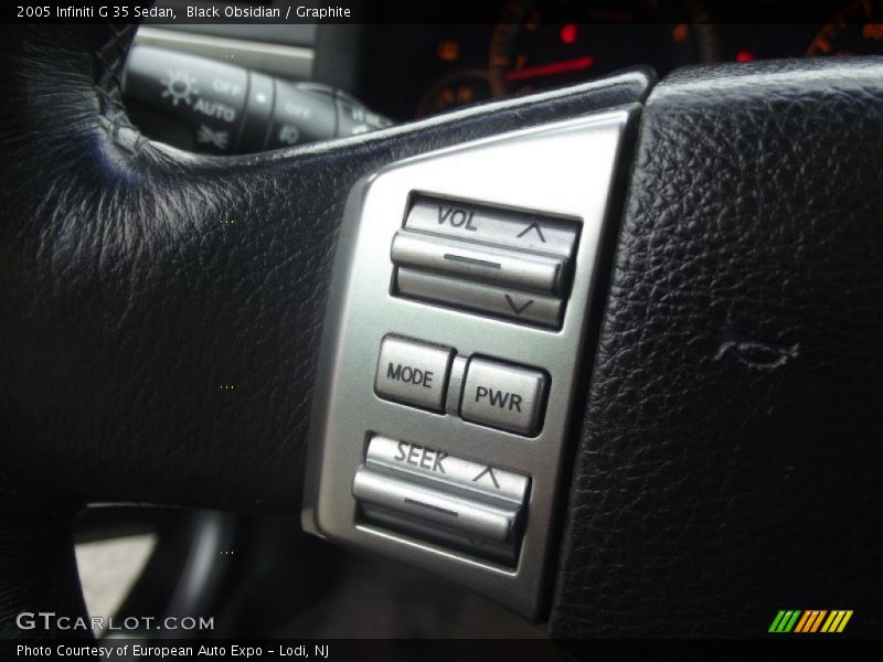 Black Obsidian / Graphite 2005 Infiniti G 35 Sedan