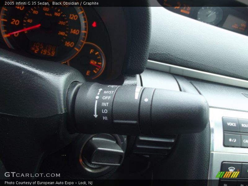Black Obsidian / Graphite 2005 Infiniti G 35 Sedan