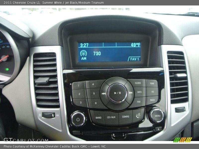 Controls of 2011 Cruze LS