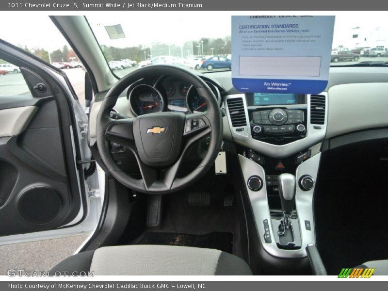 Dashboard of 2011 Cruze LS