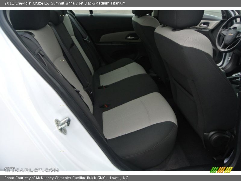 Rear Seat of 2011 Cruze LS