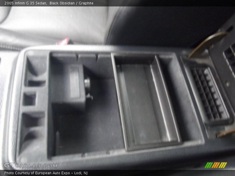 Black Obsidian / Graphite 2005 Infiniti G 35 Sedan