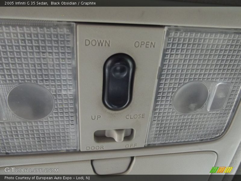 Black Obsidian / Graphite 2005 Infiniti G 35 Sedan