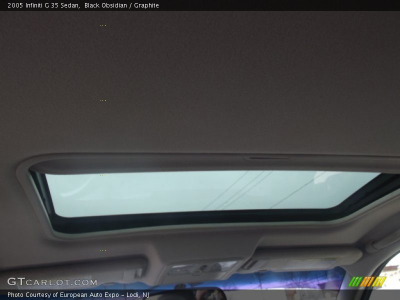 Black Obsidian / Graphite 2005 Infiniti G 35 Sedan
