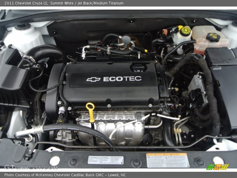  2011 Cruze LS Engine - 1.8 Liter DOHC 16-Valve VVT ECOTEC 4 Cylinder