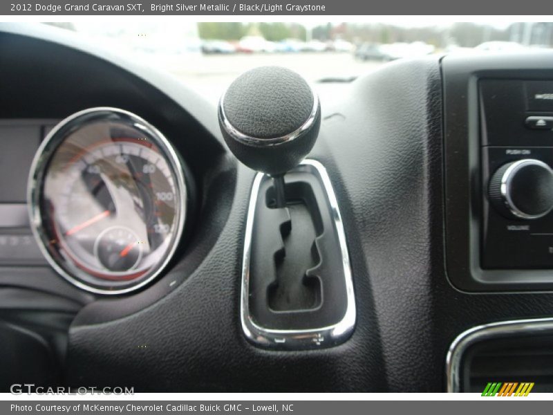 Bright Silver Metallic / Black/Light Graystone 2012 Dodge Grand Caravan SXT