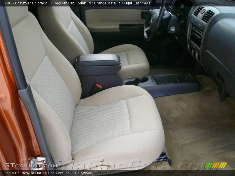 Sunburst Orange Metallic / Light Cashmere 2006 Chevrolet Colorado LT Regular Cab
