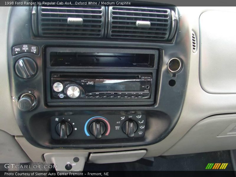 Oxford White / Medium Graphite 1998 Ford Ranger XL Regular Cab 4x4