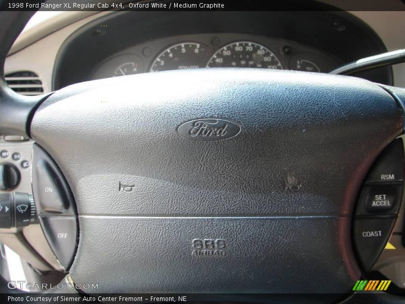 Oxford White / Medium Graphite 1998 Ford Ranger XL Regular Cab 4x4