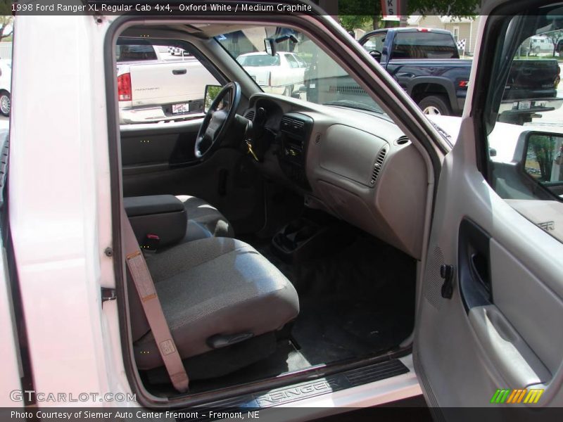 Oxford White / Medium Graphite 1998 Ford Ranger XL Regular Cab 4x4
