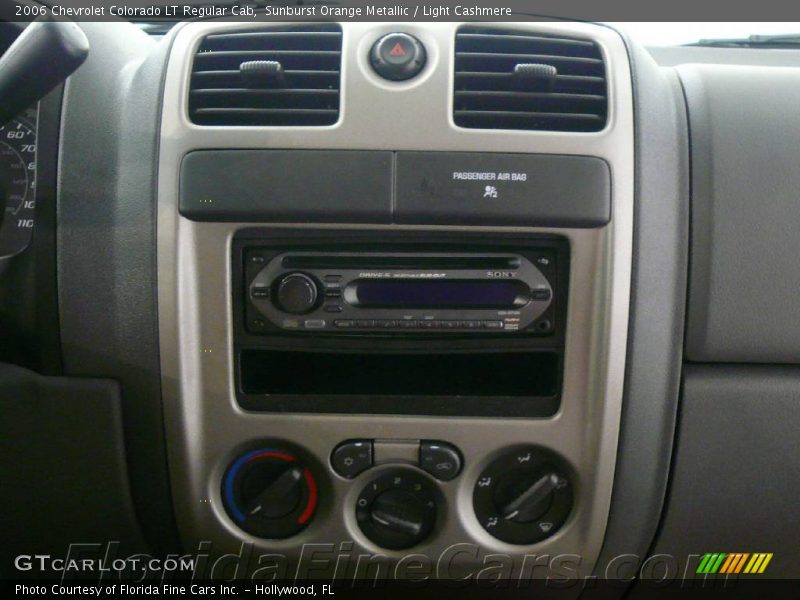 Sunburst Orange Metallic / Light Cashmere 2006 Chevrolet Colorado LT Regular Cab