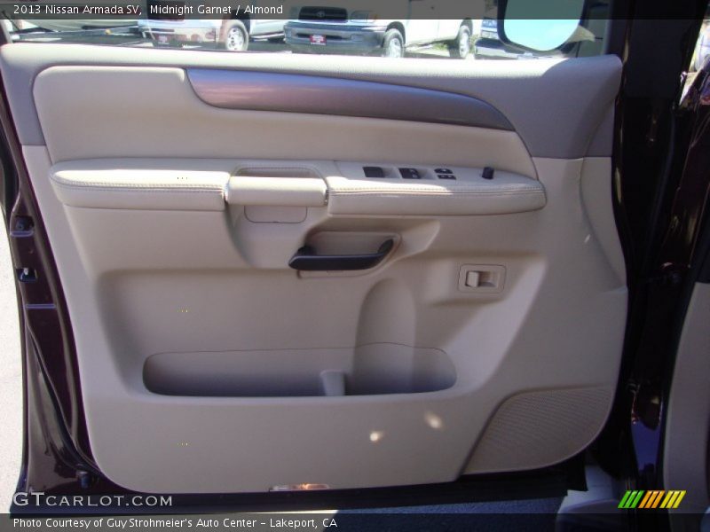 Midnight Garnet / Almond 2013 Nissan Armada SV