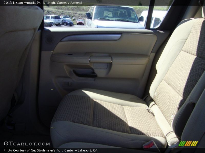 Midnight Garnet / Almond 2013 Nissan Armada SV