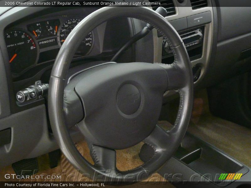 Sunburst Orange Metallic / Light Cashmere 2006 Chevrolet Colorado LT Regular Cab