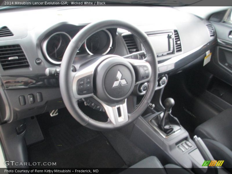 Dashboard of 2014 Lancer Evolution GSR