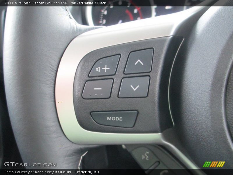 Controls of 2014 Lancer Evolution GSR