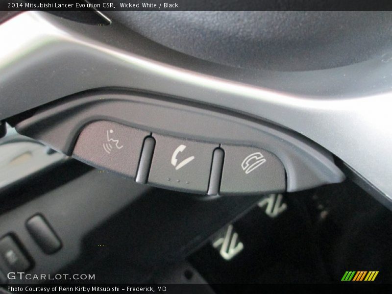 Controls of 2014 Lancer Evolution GSR