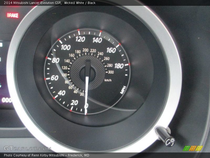 Wicked White / Black 2014 Mitsubishi Lancer Evolution GSR