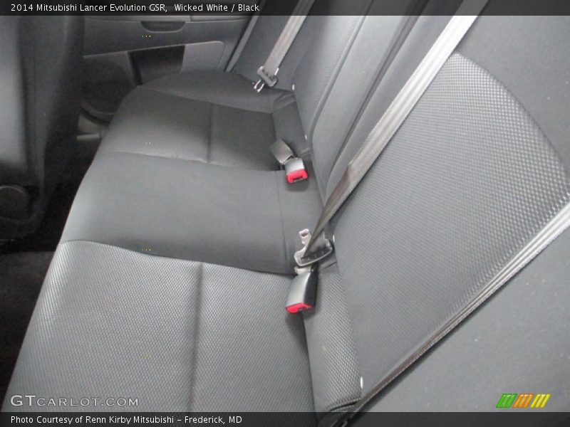 Wicked White / Black 2014 Mitsubishi Lancer Evolution GSR