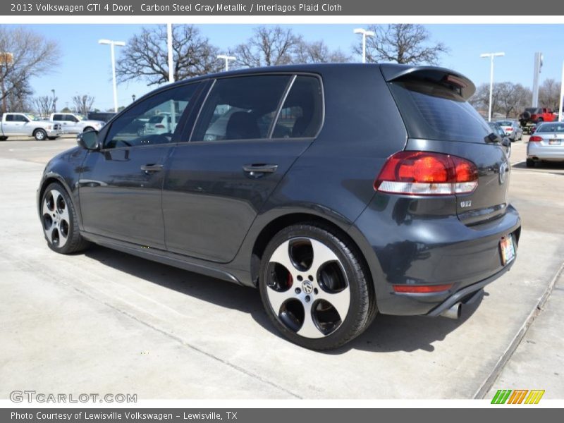 Carbon Steel Gray Metallic / Interlagos Plaid Cloth 2013 Volkswagen GTI 4 Door