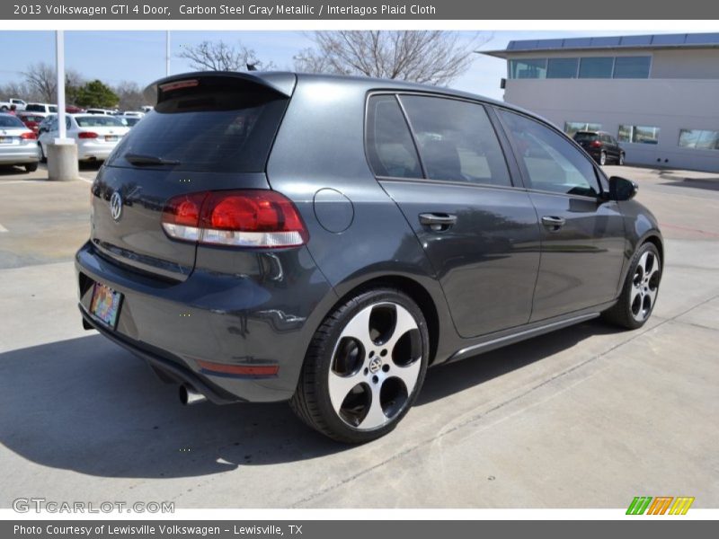Carbon Steel Gray Metallic / Interlagos Plaid Cloth 2013 Volkswagen GTI 4 Door