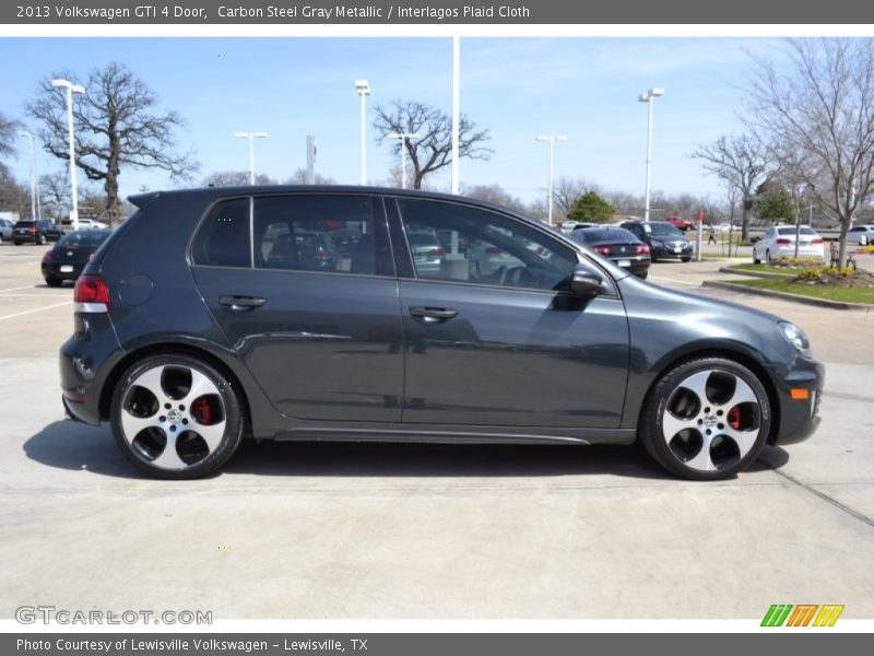 Carbon Steel Gray Metallic / Interlagos Plaid Cloth 2013 Volkswagen GTI 4 Door