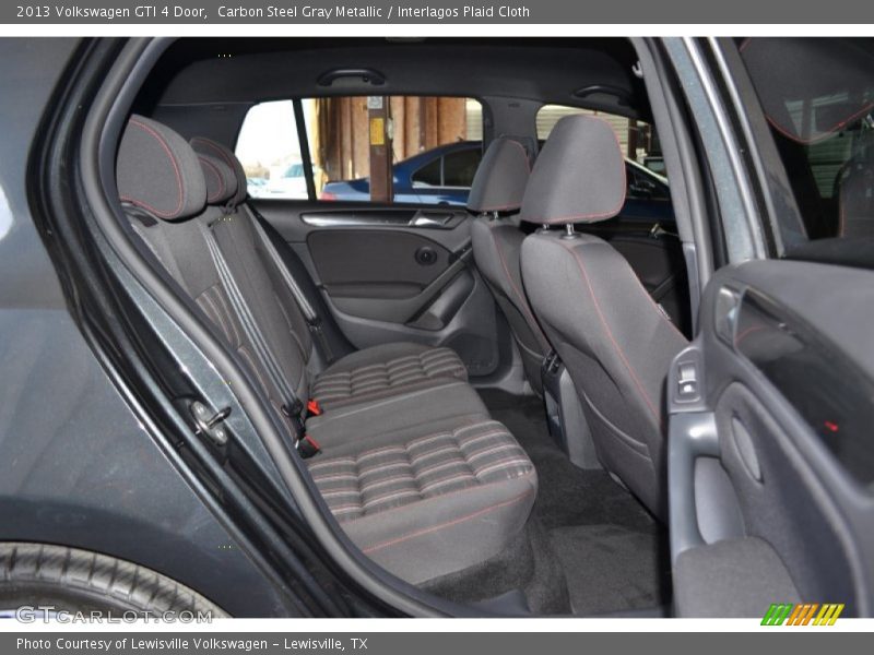 Carbon Steel Gray Metallic / Interlagos Plaid Cloth 2013 Volkswagen GTI 4 Door