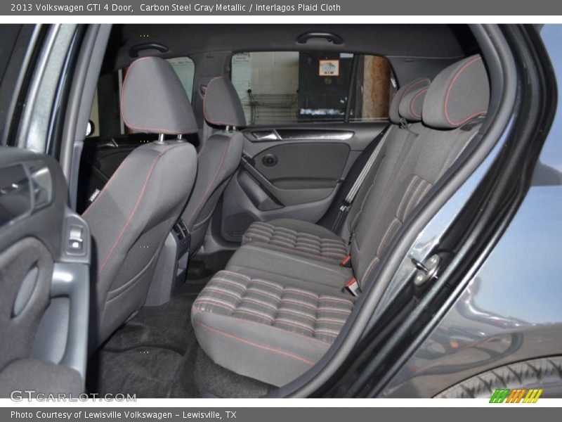 Carbon Steel Gray Metallic / Interlagos Plaid Cloth 2013 Volkswagen GTI 4 Door