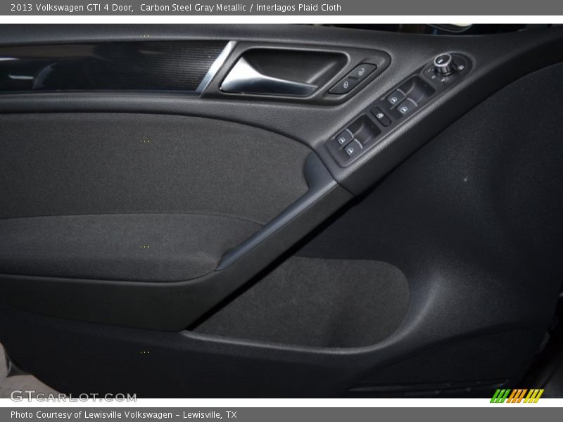 Carbon Steel Gray Metallic / Interlagos Plaid Cloth 2013 Volkswagen GTI 4 Door
