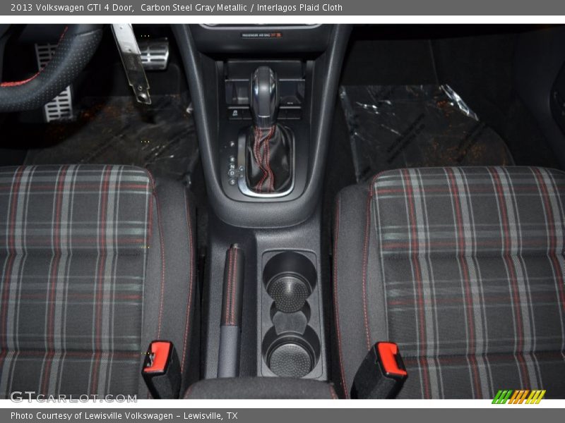 Carbon Steel Gray Metallic / Interlagos Plaid Cloth 2013 Volkswagen GTI 4 Door