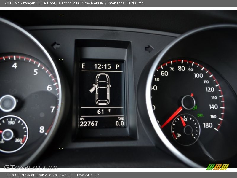 Carbon Steel Gray Metallic / Interlagos Plaid Cloth 2013 Volkswagen GTI 4 Door