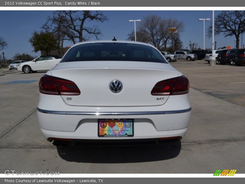 Candy White / Black 2013 Volkswagen CC Sport Plus