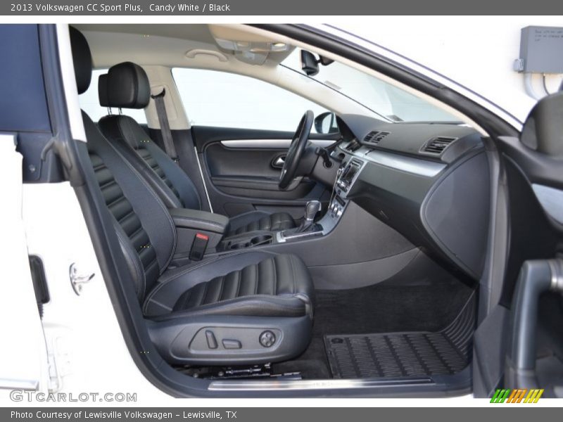 Candy White / Black 2013 Volkswagen CC Sport Plus